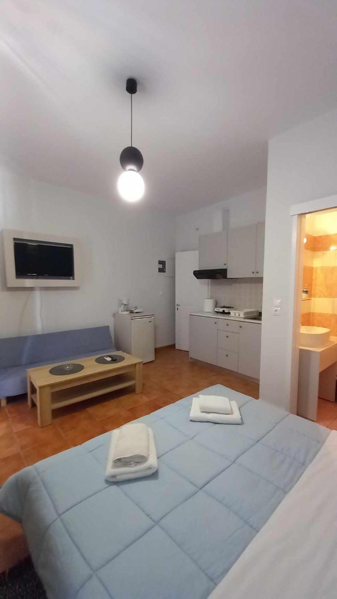 Στούντιο Με Θέα Τη Θάλασσα Apartment อิเตอา ภายนอก รูปภาพ